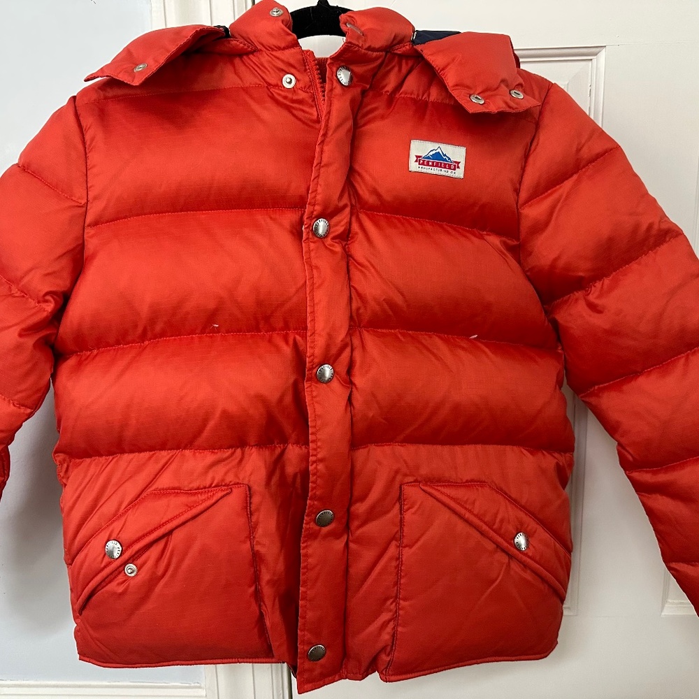Orange Puffer Jacket